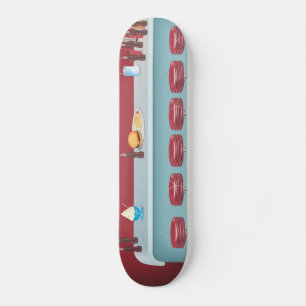 Vintages All American Diner Skateboard
