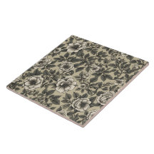 Vintages Alpenrose-Muster