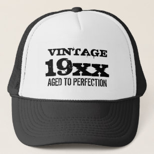 Vintages Alter bis Perfektion Geburtstagshut für M Truckerkappe