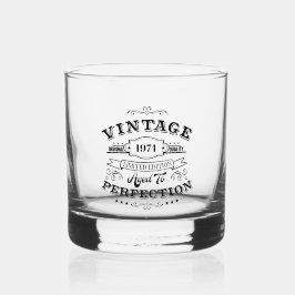 Vintages Alter bis Perfektion Whiskyglas