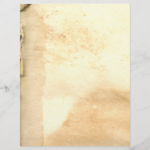 Vintages Altes Buch Blätter Briefkopf