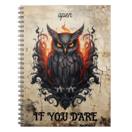 Vintages, altes Papier, schwarzes Ohr, individuell Notizblock