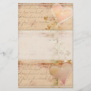 Vintages, altmodisches Design Briefpapier