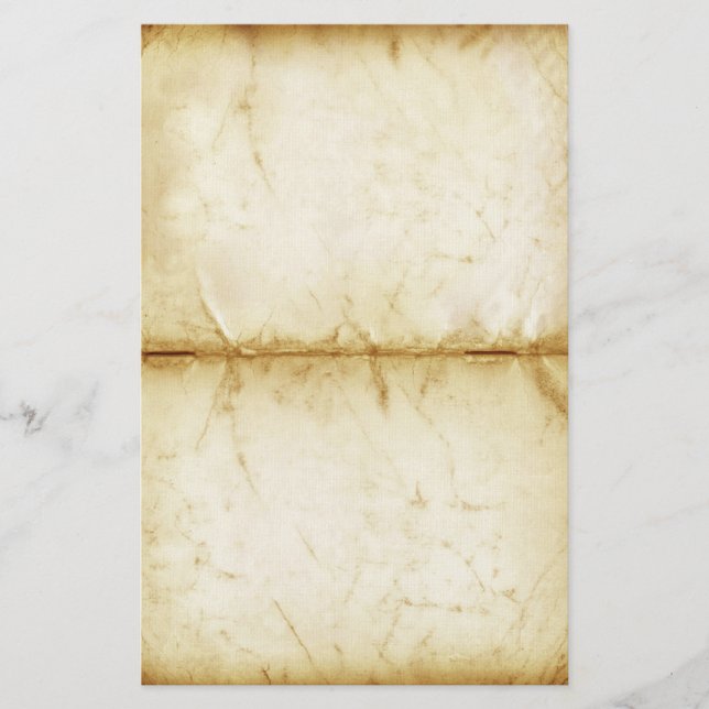 Vintages altverkleidetes Geschirr Briefpapier (Vorderseite)