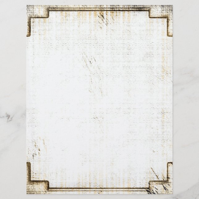 Vintages Altwest-Papiergeschirr (Vorderseite)