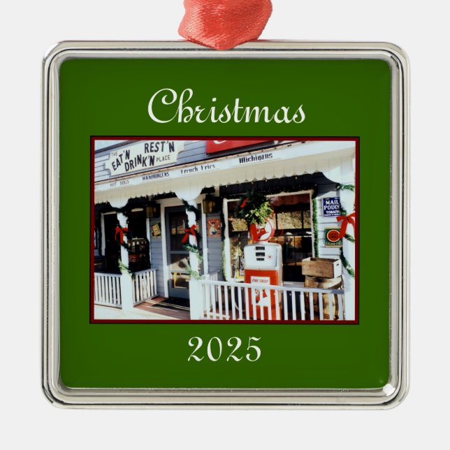 "Vintages Amerikanische Weihnachten" - Ornament 20 (Vorne)