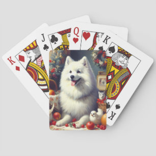 Vintages amerikanisches Eskimogemälde Spielkarten