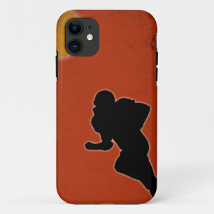 Vintages amerikanisches Fußballgeschenk Case-Mate iPhone Hülle