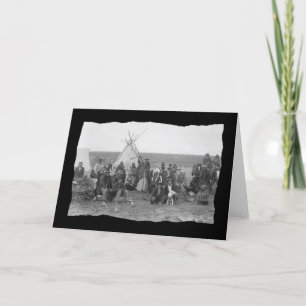 Vintages amerikanisches Paiute Karte