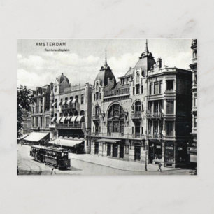 Vintages Amsterdam Postkarte