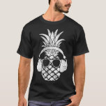 Vintages Ananas Hawaiian Aloha Beach Fruchtcockt T-Shirt<br><div class="desc">Vintager Ananas Hawaiian Aloha Beach Fruchtcocktail Cool</div>