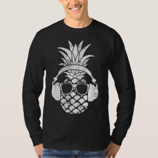 Vintages Ananas Hawaiian Aloha Beach Fruchtcockt T-Shirt