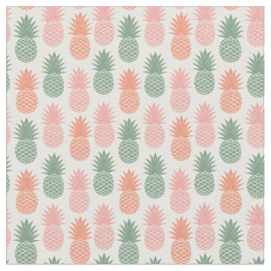 Vintages Ananas-Muster Stoff