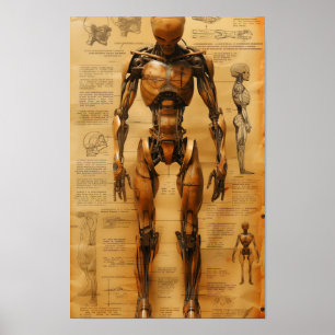 Vintages Anime Poster der 90er Jahre mit Yoshiaki