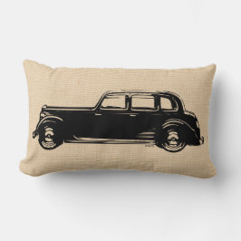 Vintages antikes Automobil-Kissen Lendenkissen