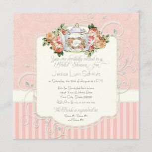 Vintages antikes einladung