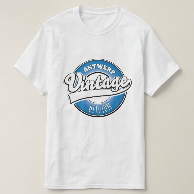 Vintages Antwerpener-Logo T-Shirt (Design vorne)
