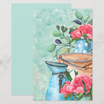 Vintages Aquarellpapier