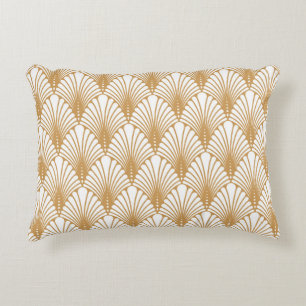 Vintages Arabesque Geometric Nahtloses Muster Dekokissen