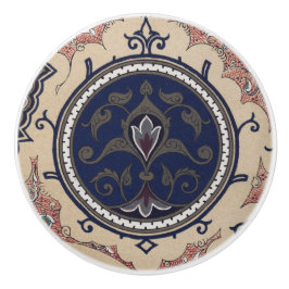 Vintages arabisches Muster Keramikknauf