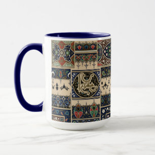 Vintages arabisches Muster Tasse
