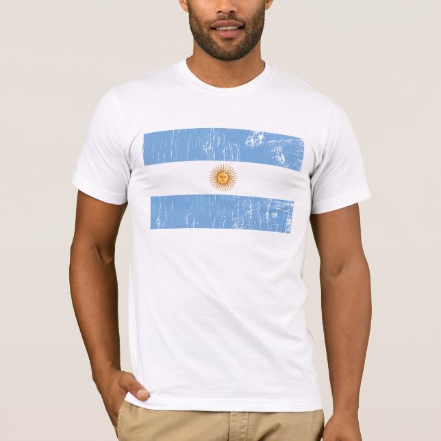 Vintages Argentinien T-Shirt (Vorderseite)