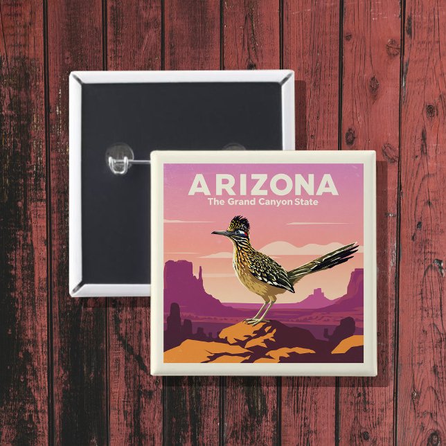 Vintages Arizona Button (Von Creator hochgeladen)