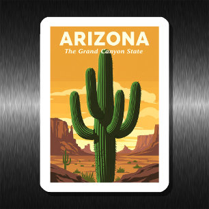 Vintages Arizona Magnet