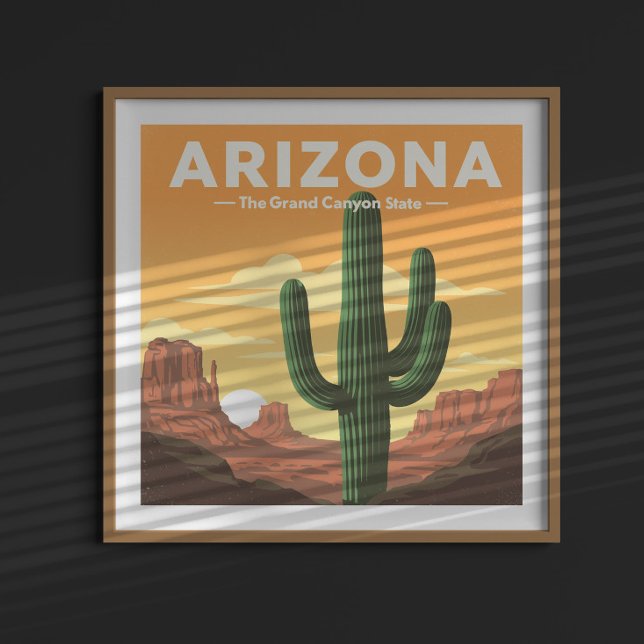 Vintages Arizona Poster (Von Creator hochgeladen)
