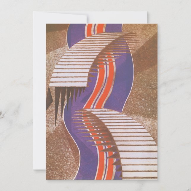 Vintages Art Deco Jazz Paradies für Kletterhexen: (Vorderseite)