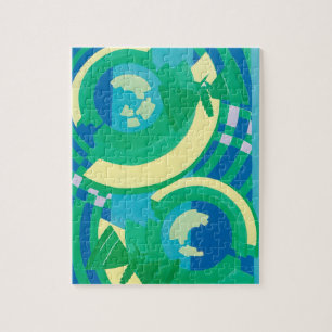 Vintages Art Deco Jazz Puzzle