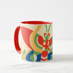 Vintages Art Deco Jazz Tasse