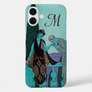 Vintages Art Deco La Villa d'Este von George Barbi iPhone 16 Plus Hülle