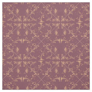 Vintages Art-Gewebe [antike Rose] Stoff