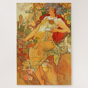 Vintages Art Poster Herbst 2009 Puzzle
