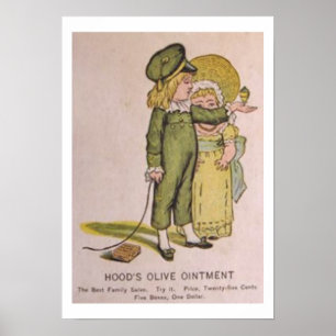 Vintages Arzneimittel-Poster Poster