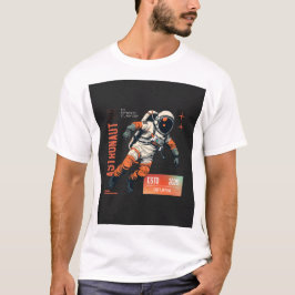 Vintages Astronautengrafisches Design | Space Expl T-Shirt