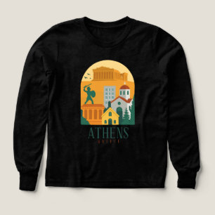 Vintages Athen Griechenland Reisen - Parthenon