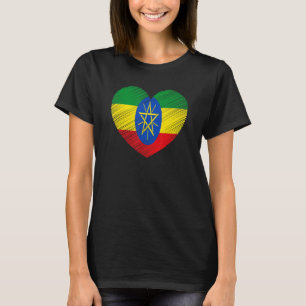 Vintages Äthiopien - Äthiopische Flaggen - Pride S T-Shirt