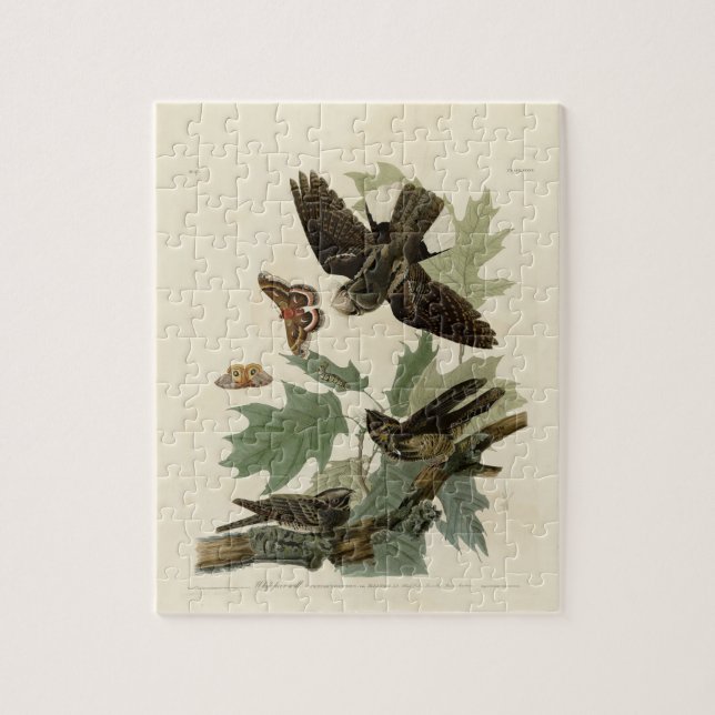Vintages Audubon-Malgeschenk mit mangelndem Willen Puzzle (Vertikal)