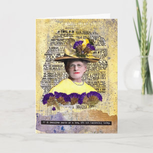 "Vintages Aussehen" Cope Gruß Karte