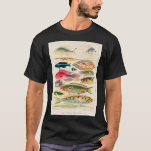 Vintages Australien - Great Barrier Reef Fische 6 T-Shirt