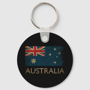 Vintages Australien Schlüsselanhänger