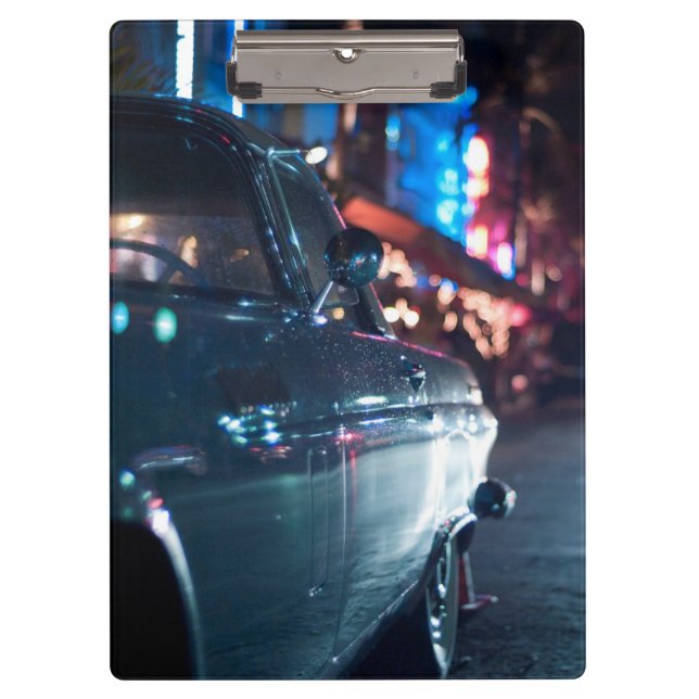 Vintages Auto des Ozean-Antriebs Klemmbrett (Vorderseite)