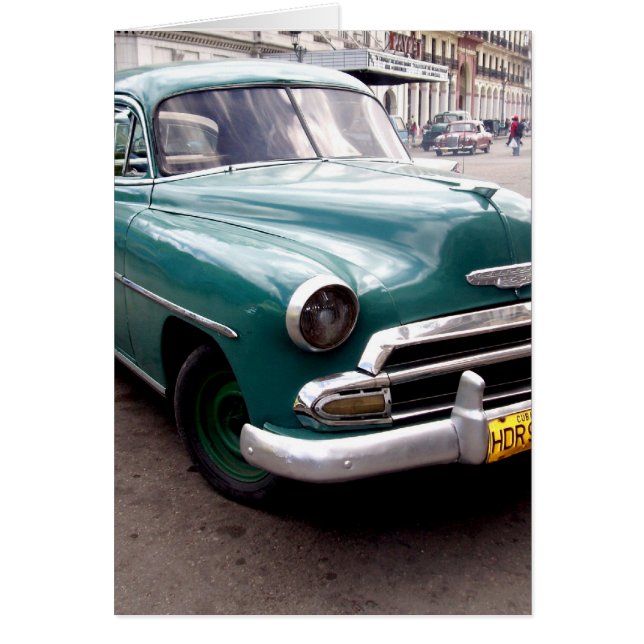 Vintages Auto in Kuba (Vorne)