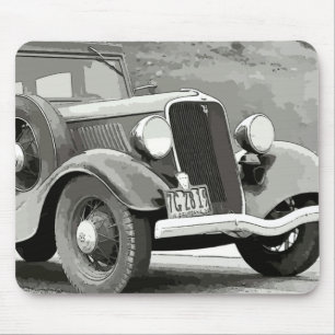 Vintages Auto-Maus-Pad Mousepad