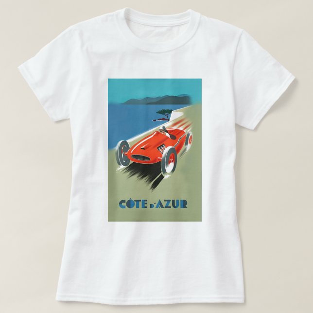 Vintages Auto Racing T-Shirt (Design vorne)
