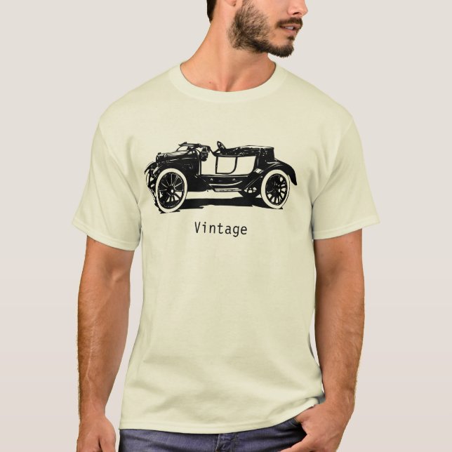Vintages Auto T-Shirt (Vorderseite)