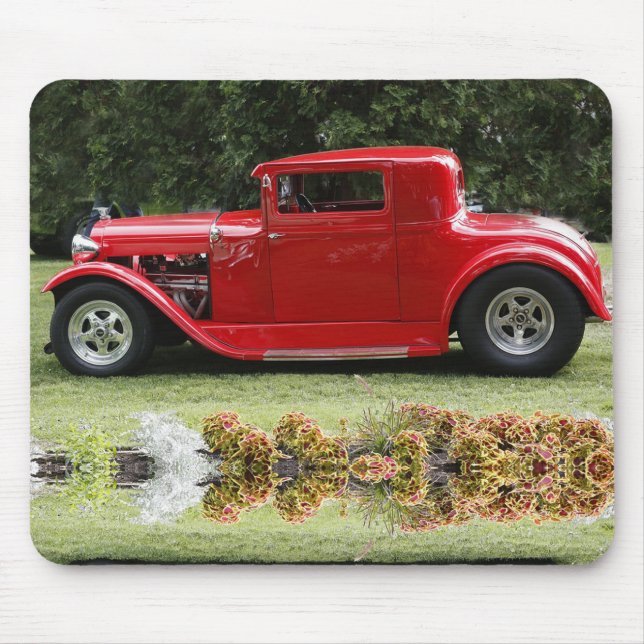 Vintages Automobil Mousepad (Vorne)
