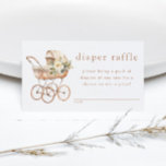 Vintages Baby Carriage Baby Duschduschmaschine Win Begleitkarte<br><div class="desc">Vintage Baby Carriage Baby Shower Windelwecker Umschließkarte. Klicken Sie auf die Schaltfläche Personalisieren,  um dieses Design mit Ihren Details anzupassen.</div>